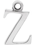 14K Lowercase Initial Dangle