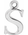 14K Lowercase Initial Dangle