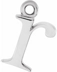 14K Lowercase Initial Dangle