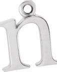 14K Lowercase Initial Dangle