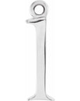 14K Lowercase Initial Dangle