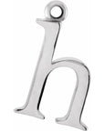 14K Lowercase Initial Dangle