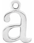 14K Lowercase Initial Dangle