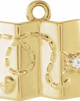Natural Diamond Map Dangle