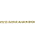 Yellow Gold-Filled 2.8mm Pattern Oval Cable Chain