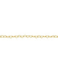 Yellow Gold-Filled 3.2mm Heart Link Cable Chain