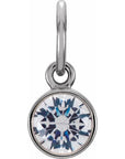 Bezel Birth Stone Dangle