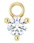 Tiny Birthstone Dangle