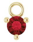 Tiny Birthstone Dangle
