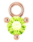 Tiny Birthstone Dangle