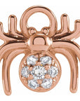 Natural Diamond Spider Dangle