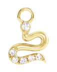 Natural Diamond Snake Dangle