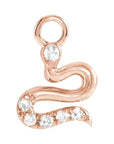 Natural Diamond Snake Dangle