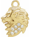 Natural Diamond Petite Zodiac Dangle