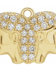 Natural Diamond Petite Zodiac Dangle