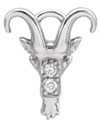 Natural Diamond Petite Zodiac Dangle