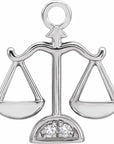 Natural Diamond Petite Zodiac Dangle