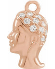 Natural Diamond Petite Zodiac Dangle