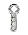 Petite Pavé Lowercase Diamond Alphabet Dangle