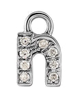 Petite Pavé Lowercase Diamond Alphabet Dangle