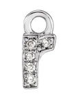 Petite Pavé Lowercase Diamond Alphabet Dangle