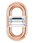 Natural Diamond Straight Baguette Link