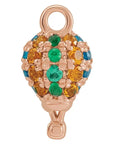 Natural Multi-Gemstone Hot Air Balloon Dangle