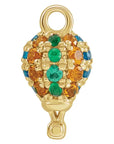 Natural Multi-Gemstone Hot Air Balloon Dangle
