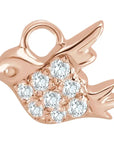 Natural Diamond Bird Dangle