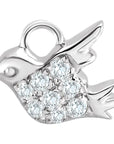 Natural Diamond Bird Dangle
