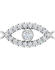 Natural Diamond Evil Eye Link
