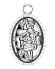 Floral Coin Dangle
