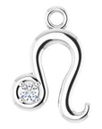 Natural Diamond Zodiac Dangle