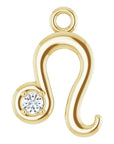 Natural Diamond Zodiac Dangle