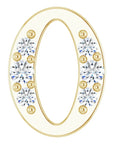 Natural Diamond Oval Link