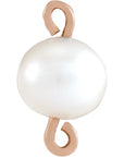 Cultured White Freshwater Pearl Link