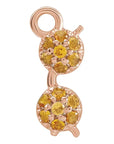 Natural Citrine Sunglass Dangle