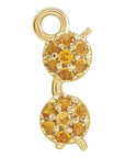 Natural Citrine Sunglass Dangle