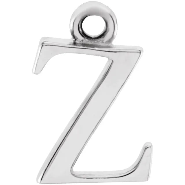 14K Lowercase Initial Dangle