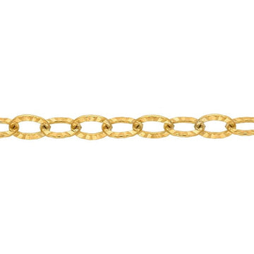 Yellow Gold-Filled 2.8mm Pattern Oval Cable Chain