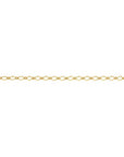 Yellow Gold-Filled 2.4mm Marquise Long & Short Chain