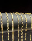 Yellow Gold-Filled / Silver Chains - Stack of 3