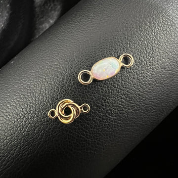 Yellow Gold-Filled/Sterling Silver Charms