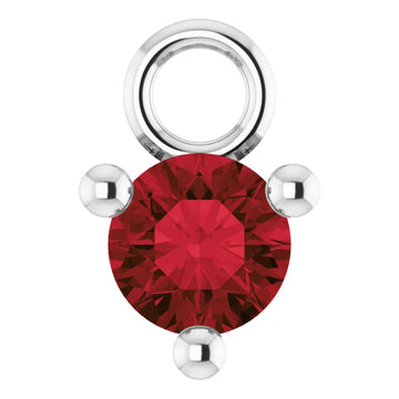 Tiny Birthstone Dangle
