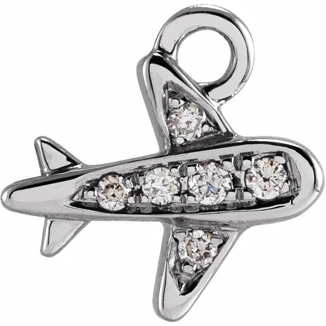 Natural Diamond Plane Dangle