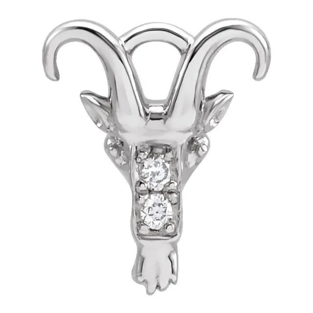 Natural Diamond Petite Zodiac Dangle