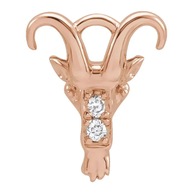 Natural Diamond Petite Zodiac Dangle
