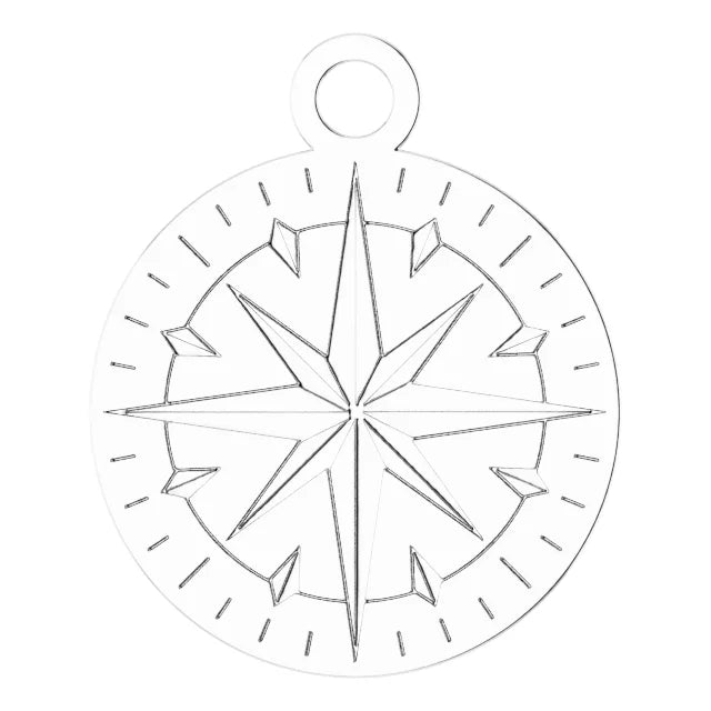 Compass Dangle