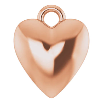 Puffy Heart Dangle