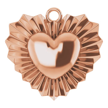 Starburst Heart Dangle